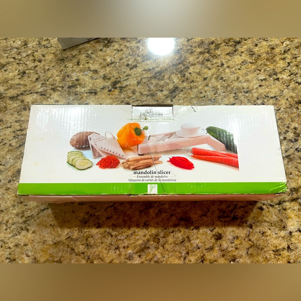 Fox Run Mandolin Culinary Slicer Set in Original Box Culinary Tool For Every Kit